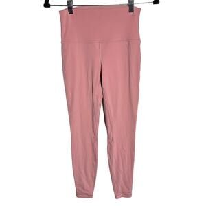 Lululemon Align High Rise Pink Leggings Size 6 Athletic Work Out Active Gym Yoga